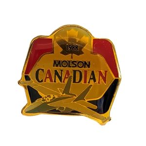 (3 for $20) Molson Canadian 1988 CF-18 Hornet Lapel or Cap Pin